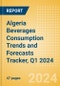 Algeria Beverages Consumption Trends and Forecasts Tracker, Q1 2024 (Dairy and Soy Drinks, Alcoholic Drinks, Soft Drinks and Hot Drinks) - Product Thumbnail Image