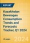Kazakhstan Beverages Consumption Trends and Forecasts Tracker, Q1 2024 (Dairy and Soy Drinks, Alcoholic Drinks, Soft Drinks and Hot Drinks) - Product Thumbnail Image