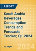 Saudi Arabia Beverages Consumption Trends and Forecasts Tracker, Q1 2024 (Dairy and Soy Drinks, Alcoholic Drinks, Soft Drinks and Hot Drinks)- Product Image