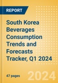 South Korea Beverages Consumption Trends and Forecasts Tracker, Q1 2024 (Dairy and Soy Drinks, Alcoholic Drinks, Soft Drinks and Hot Drinks)- Product Image