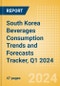 South Korea Beverages Consumption Trends and Forecasts Tracker, Q1 2024 (Dairy and Soy Drinks, Alcoholic Drinks, Soft Drinks and Hot Drinks) - Product Thumbnail Image