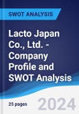 Lacto Japan Co., Ltd. - Company Profile and SWOT Analysis- Product Image