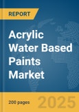Acrylic Water Based Paints Market Report 2025- Product Image