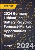 2024 Germany Lithium-Ion Battery Recycling Forecast (2025-2030 Outlook)-Market Opportunities Report- Product Image