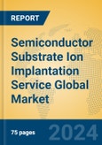 Semiconductor Substrate Ion Implantation Service Global Market Insights 2024, Analysis and Forecast to 2029, by Manufacturers, Regions, Technology, Application, Product Type- Product Image