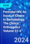Perinatal HIV, An Issue of Clinics in Perinatology. The Clinics: Orthopedics Volume 51-4 - Product Thumbnail Image