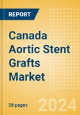 Canada Aortic Stent Grafts Market Outlook to 2033 - Abdominal Aortic Stent Grafts, Extension Pieces and Thoracic Aortic Stent Grafts- Product Image