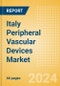 Italy Peripheral Vascular Devices Market Outlook to 2033 - Peripheral Guidewires, Carotid and Renal Artery Stents, Venous Stents and Others - Product Thumbnail Image