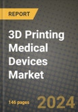 3D Printing Medical Devices Market Innovations and Strategic Insights Report - Market Data, Trends, Market Potential, Competitive Analysis and Growth Forecasts (2024 to 2032)- Product Image