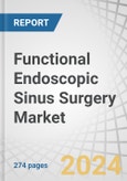 Functional Endoscopic Sinus Surgery Market by Product (Endoscopes (Sinuscopes, Rhinoscopes), Surgical Instruments, Navigation Systems), Procedure (Maxillary, Ethmoid), Indication (Chronic Sinusitis, Nasal Polyposis), Patient Type - Forecast to 2029- Product Image