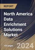 North America Data Enrichment Solutions Market Size, Share & Trends Analysis Report By Deployment (Cloud and On-premise), By Enterprise Size, By End-use (IT & Telecom, Retail, BFSI, Manufacturing, Healthcare, Government, and Others), By Country and Growth Forecast, 2024 - 2031- Product Image
