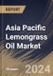 Asia Pacific Lemongrass Oil Market Size, Share & Trends Analysis Report By Type, By Application (Fragrances, Personal Care & Aromatherapy, Food & Beverages, Pharmaceuticals & Medicinal Formulations, and Others), By Country and Growth Forecast, 2024 - 2031 - Product Thumbnail Image