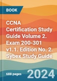 CCNA Certification Study Guide Volume 2. Exam 200-301 v1.1. Edition No. 2. Sybex Study Guide- Product Image