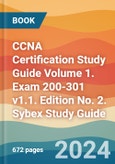 CCNA Certification Study Guide Volume 1. Exam 200-301 v1.1. Edition No. 2. Sybex Study Guide- Product Image
