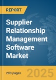 Supplier Relationship Management Software Market Report 2025- Product Image