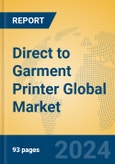Direct to Garment Printer Global Market Insights 2024, Analysis and Forecast to 2029, by Manufacturers, Regions, Technology, Application- Product Image