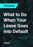 What to Do When Your Lease Goes into Default- Product Image