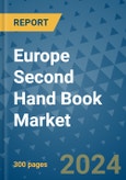 Europe Second Hand Book Market - Industry Analysis, Size, Share, Growth, Trends, and Forecast 2031 - By Product, Technology, Grade, Application, End-user, Region: (Europe)- Product Image