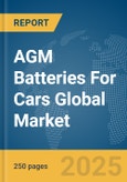 AGM Batteries For Cars Global Market Report 2025- Product Image