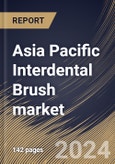 Asia Pacific Interdental Brush market Size, Share & Trends Analysis Report By Handle (Wire Handles, and Plastic Handles), By Distribution Channel, By Type (Reusable, and Disposable), By Bristle (Nylon, and Plastic), By Country and Growth Forecast, 2024 - 2031- Product Image