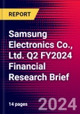Samsung Electronics Co., Ltd. Q2 FY2024 Financial Research Brief- Product Image