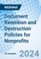 Document Retention and Destruction Policies for Nonprofits - Webinar (Recorded) - Product Thumbnail Image