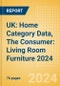 UK: Home Category Data, The Consumer: Living Room Furniture 2024 - Product Thumbnail Image