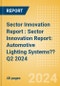 Sector Innovation Report : Sector Innovation Report: Automotive Lighting Systems?? Q2 2024 - Product Thumbnail Image