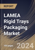 LAMEA Rigid Trays Packaging Market Size, Share & Trends Analysis Report by Application (Food & Beverage, Pharmaceutical, and Others), Material (Plastic, Paperboard, Metal, and Glass), Country and Growth Forecast, 2024-2031- Product Image