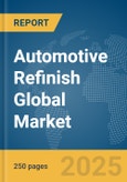 Automotive Refinish Global Market Report 2025- Product Image