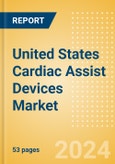 United States Cardiac Assist Devices Market Outlook to 2033 - Cardiopulmonary Bypass Equipment, Intra-Aortic Balloon Pumps and Others- Product Image
