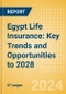 Egypt Life Insurance: Key Trends and Opportunities to 2028 - Product Image