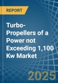 Turbo-Propellers of a Power not Exceeding 1,100 Kw - Market analysis, Forecast, Size, Trends and Insights- Product Image