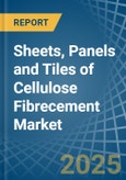 Sheets, Panels and Tiles of Cellulose Fibrecement - Market Analysis, Forecast, Size, Trends and Insights- Product Image