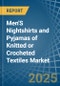 Men'S Nightshirts and Pyjamas of Knitted or Crocheted Textiles - Market Analysis, Forecast, Size, Trends and Insights - Product Thumbnail Image