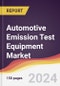 Automotive Emission Test Equipment Market Report: Trends, Forecast and Competitive Analysis to 2030 - Product Thumbnail Image