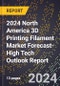 2024 North America 3D Printing Filament Market Forecast (2025-2030 Outlook)-High Tech Outlook Report - Product Thumbnail Image