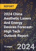2024 China Aesthetic Lasers And Energy Devices Forecast (2025-2030 Outlook)-High Tech Outlook Report- Product Image