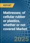 Mattresses; of cellular rubber or plastics, whether or not covered - Market Analysis, Forecast, Size, Trends and Insights - Product Thumbnail Image