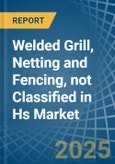 Welded Grill, Netting and Fencing, not Classified in Hs - Market Analysis, Forecast, Size, Trends and insights- Product Image