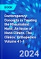 Contemporary Concepts in Treating the Rheumatoid Hand, An Issue of Hand Clinics. The Clinics: Orthopedics Volume 41-1 - Product Thumbnail Image