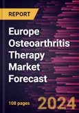 Europe Osteoarthritis Therapy Market Forecast to 2030 - Regional Analysis - by Therapy Type, Disease Indication and End User- Product Image