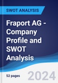 Fraport AG - Company Profile and SWOT Analysis- Product Image