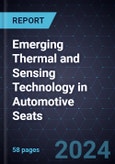 Growth Opportunities for Emerging Thermal and Sensing Technology in Automotive Seats- Product Image