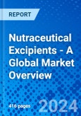 Nutraceutical Excipients - A Global Market Overview- Product Image