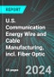 U.S. Communication Energy Wire and Cable Manufacturing, incl. Fiber Optic (Fibre): Analytics, Extensive Financial Benchmarks, Metrics and Revenue Forecasts to 2030 - Product Image
