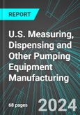 U.S. Measuring, Dispensing and Other Pumping Equipment Manufacturing: Analytics, Extensive Financial Benchmarks, Metrics and Revenue Forecasts to 2030- Product Image