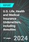 U.S. Life, Health and Medical Insurance Underwriters (Direct Carriers), including Annuities: Analytics, Extensive Financial Benchmarks, Metrics and Revenue Forecasts to 2030 - Product Thumbnail Image