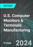 U.S. Computer Monitors & Terminals (ATMs, Point of Sale, POS) Manufacturing: Analytics, Extensive Financial Benchmarks, Metrics and Revenue Forecasts to 2030- Product Image