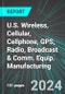 U.S. Wireless, Cellular, Cellphone (incl. Handsets), GPS, Radio, Broadcast & Comm. Equip. Manufacturing: Analytics, Extensive Financial Benchmarks, Metrics and Revenue Forecasts to 2030 - Product Thumbnail Image